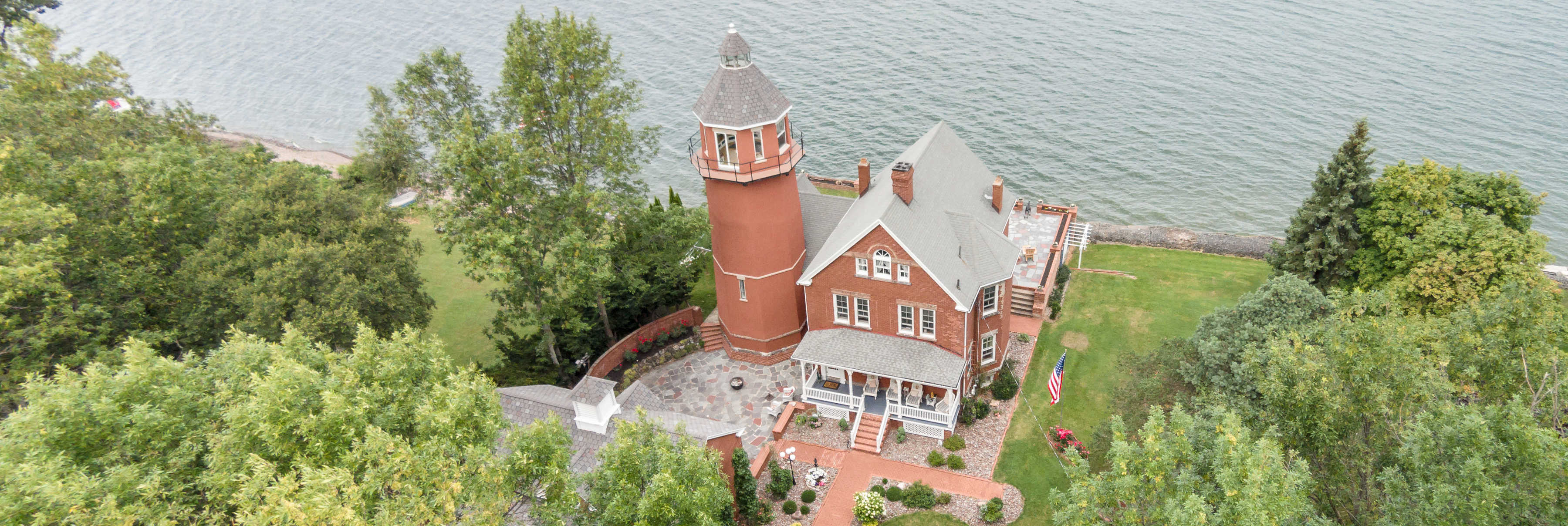 Braddock Point Lighthouse Bed and Breakfast aerial